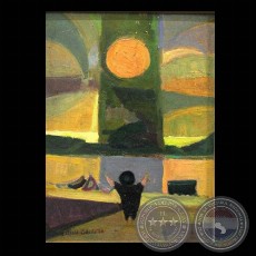 ALABANZAS, 2009 - Óleo sobre tela de RAMÓN AYALA CIDADE